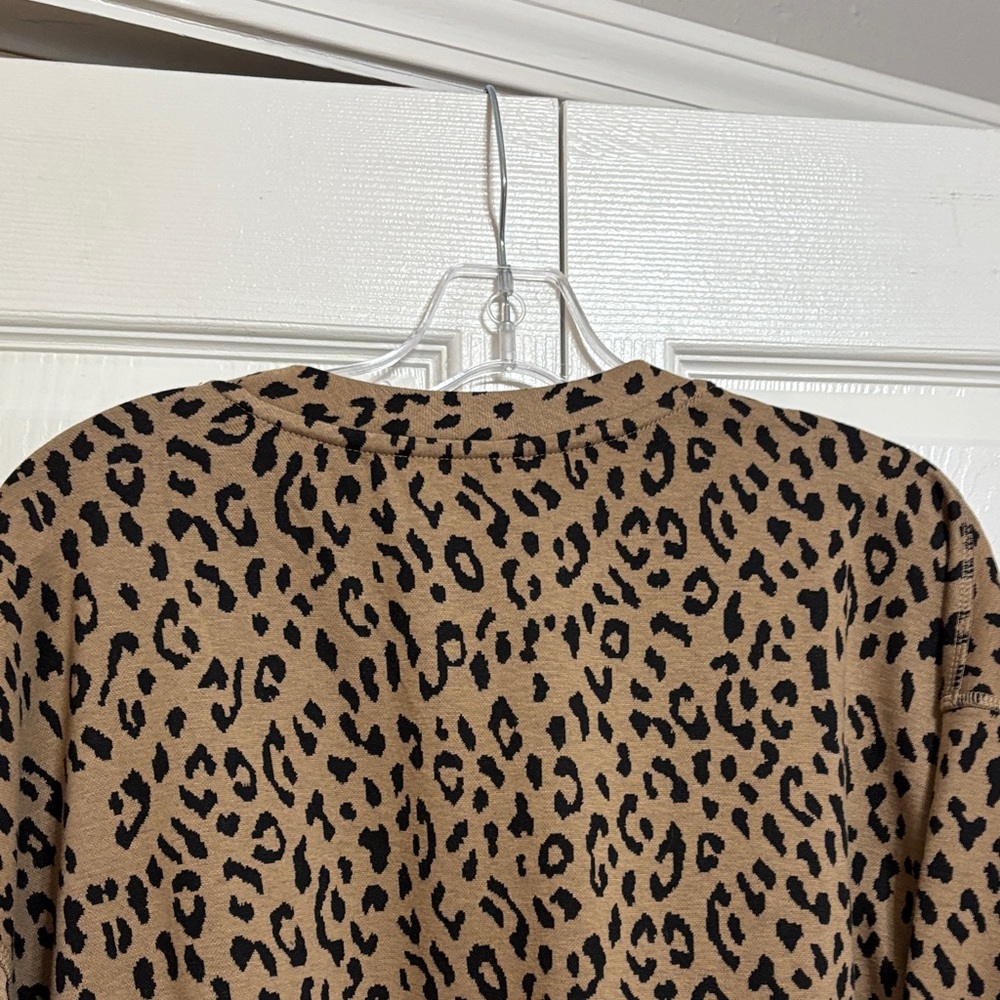 SSYS Brown Leopard Print Crewneck Sweatshirt WORN ONCE - Picture 11 of 11